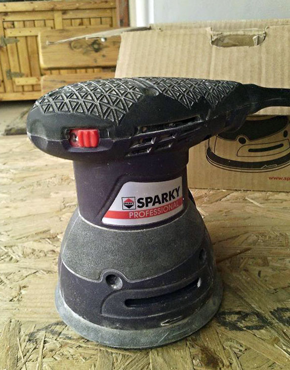 эксцентриковая шлифмашина sparky киев