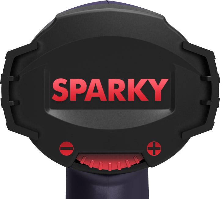 sparky строительный фен режимы